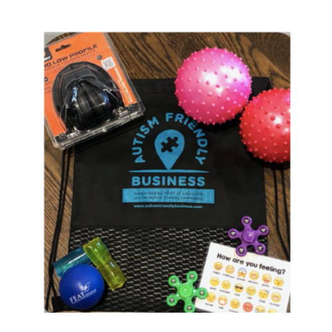 FEAT Sensory Friendly Bags - logo
