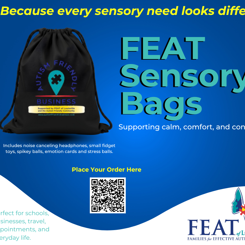 FEAT Sensory Friendly Bags - logo